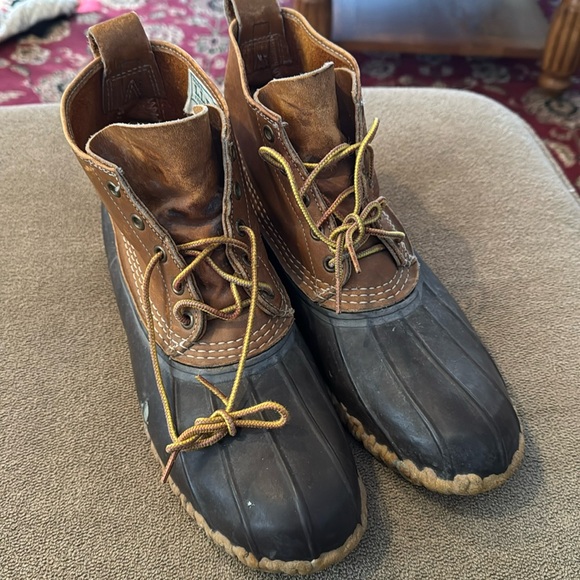LL Bean Duck Boots Shoes Size 10 Men’s Waterproof (TD)